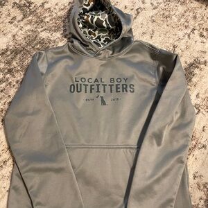 Boy’s Gray Local Boy Hoodie